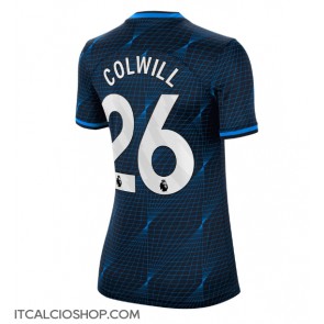 Chelsea Levi Colwill #26 Seconda Maglia Femmina 2023-24 Manica Corta